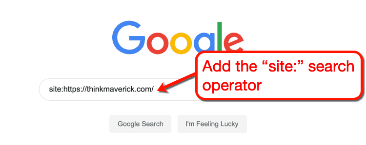 Operator Google Site Search