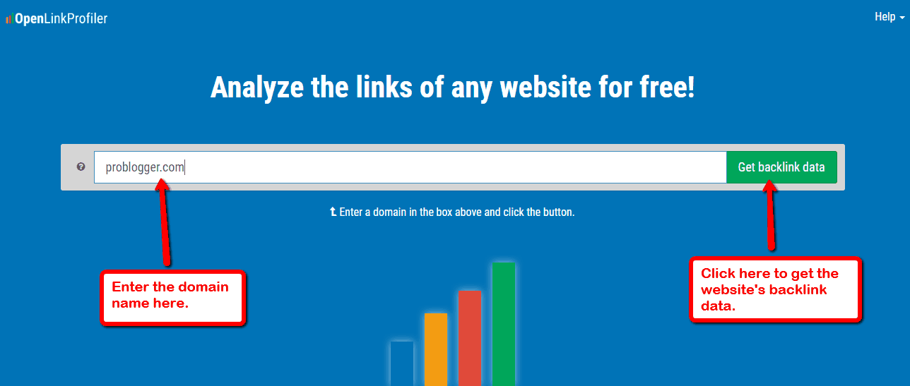deschideți verificatorul de backlinks al profilului de linkuri deschise