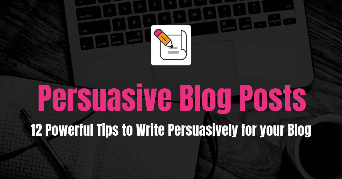 Postagens persuasivas de blog