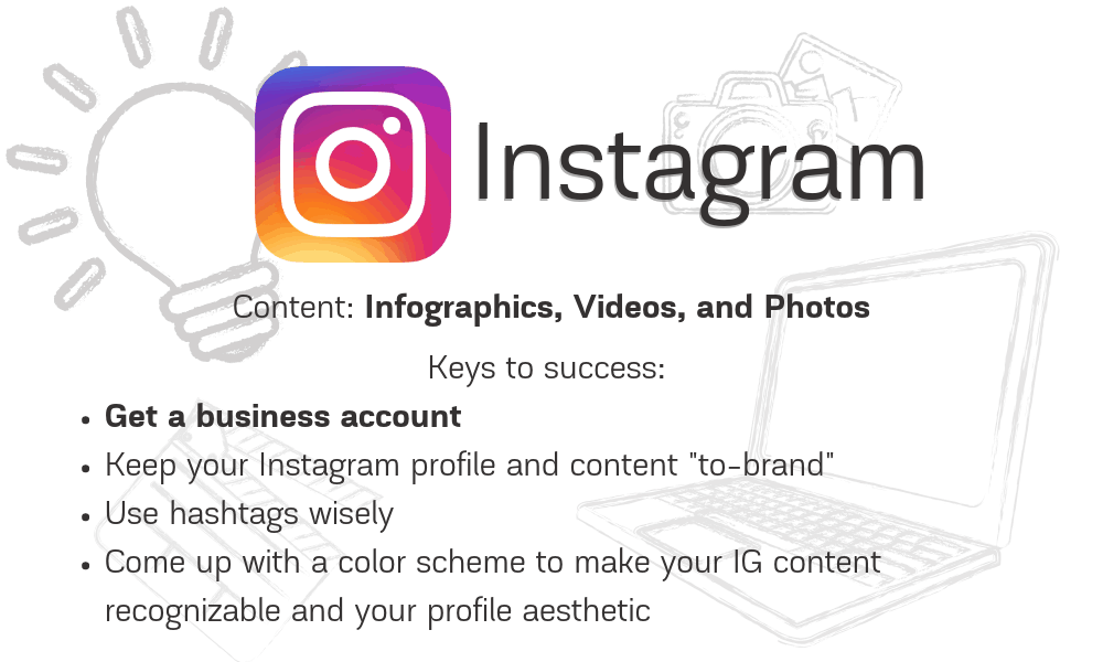 Instagramであなたのフードブログを宣伝する方法