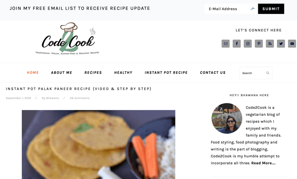 หน้าแรกของ Code2Cook