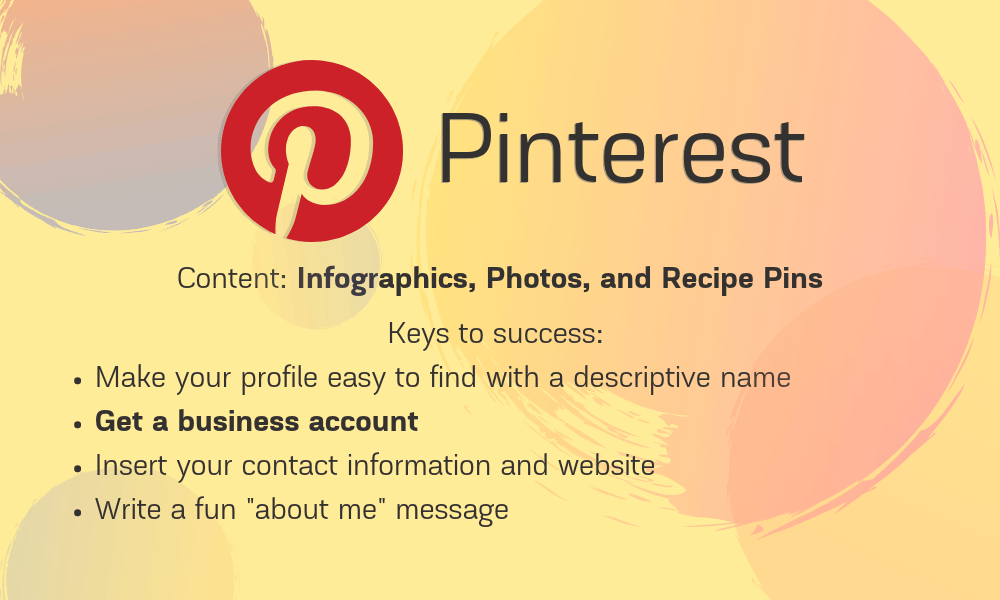 วิธีโปรโมตบล็อกอาหารของคุณบน Pinterest