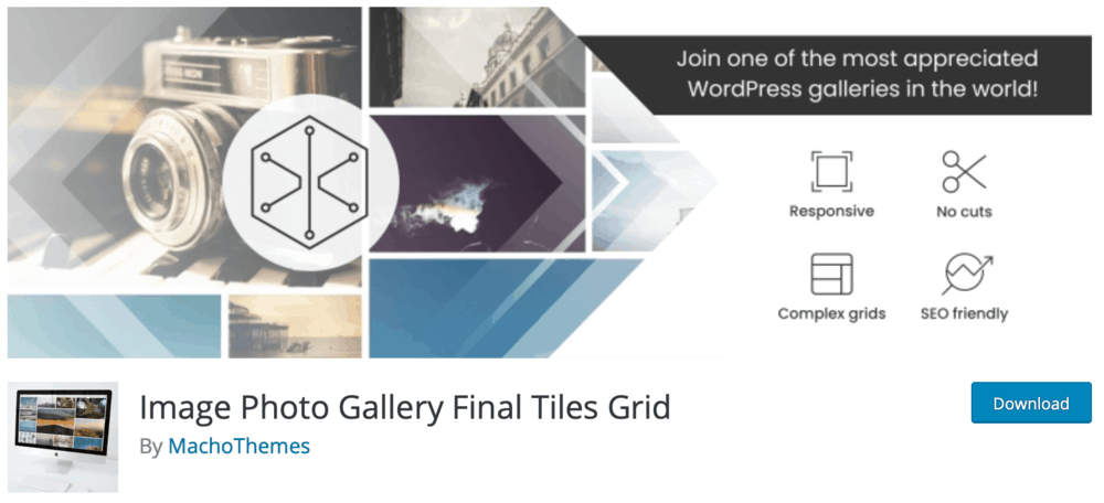 WordPress için Final Tiles Galerisi