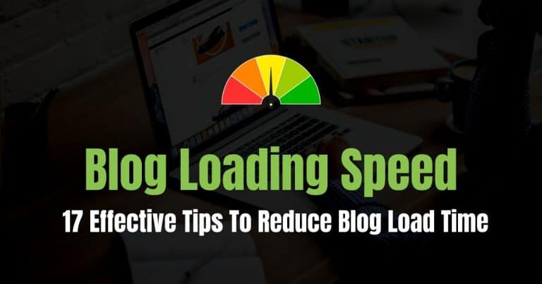 17 dicas eficazes para reduzir o tempo de carregamento da página do blog