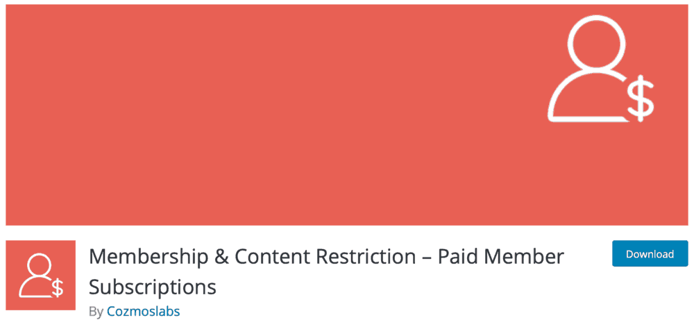 Complemento de WordPress de restricción de contenido y membresía