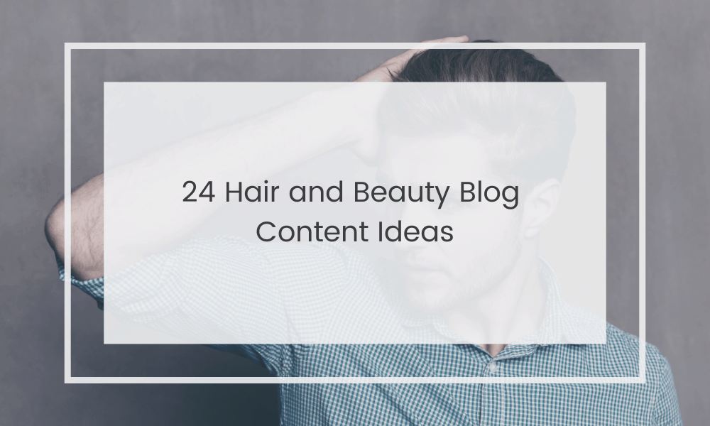 頭髮和美容博客發布想法