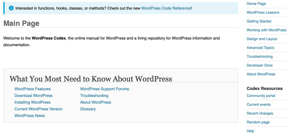 Códice de WordPress