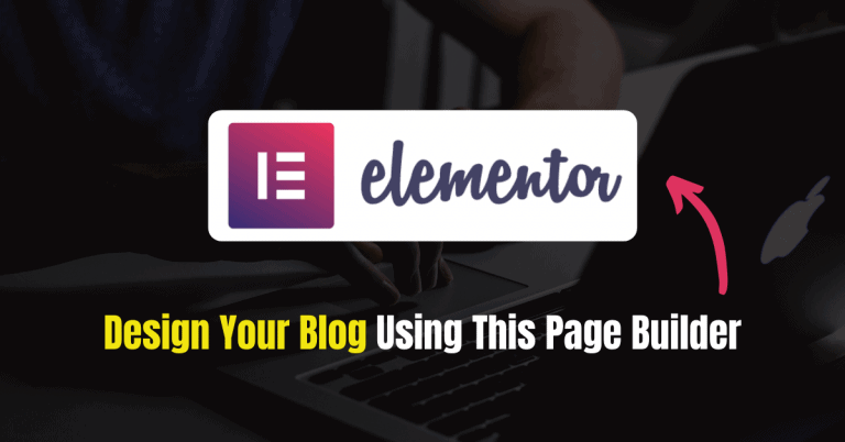 Elementor Review :이 페이지 빌더를 사용하여 블로그 디자인