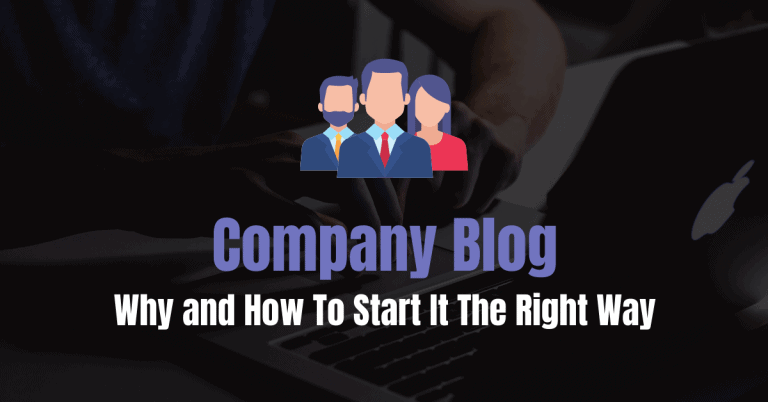 회사 블로그의 7 가지 이점 및 올바른 방법으로 수행하는 방법