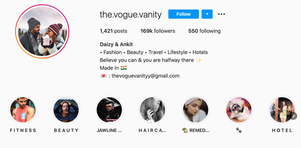 The Vogue Vanity