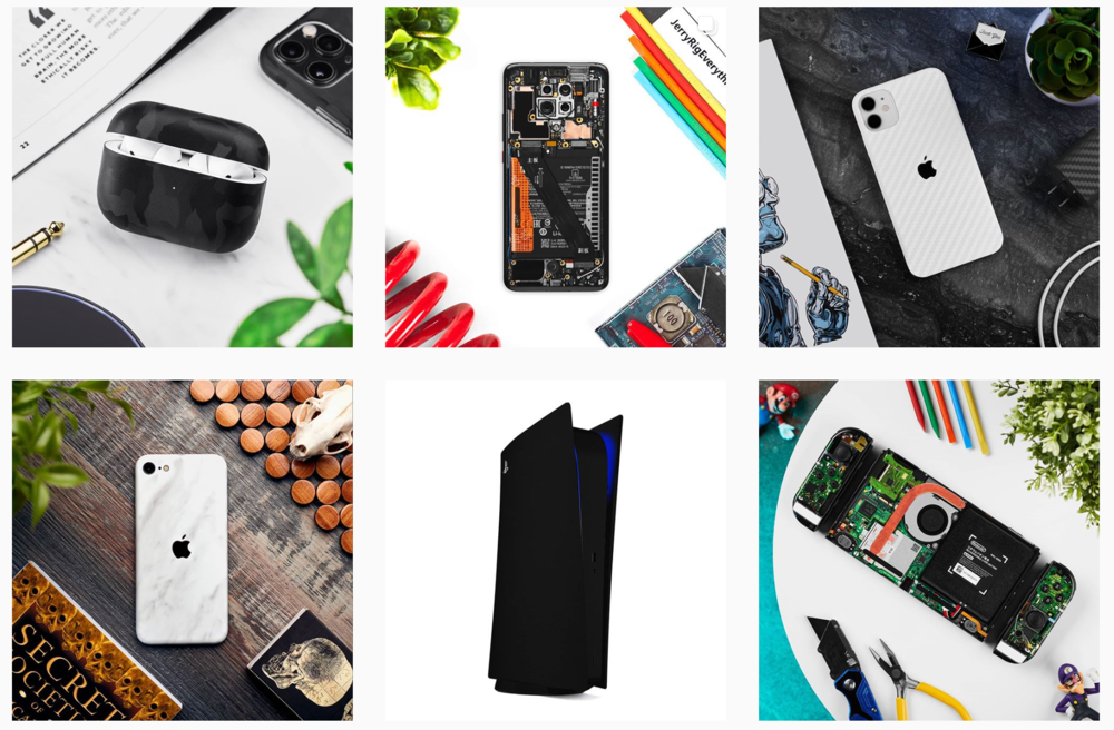 dbrand Instagram Beiträge