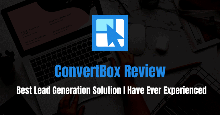 ConvertBox Review : 내가 경험 한 최고의 리드 생성 솔루션
