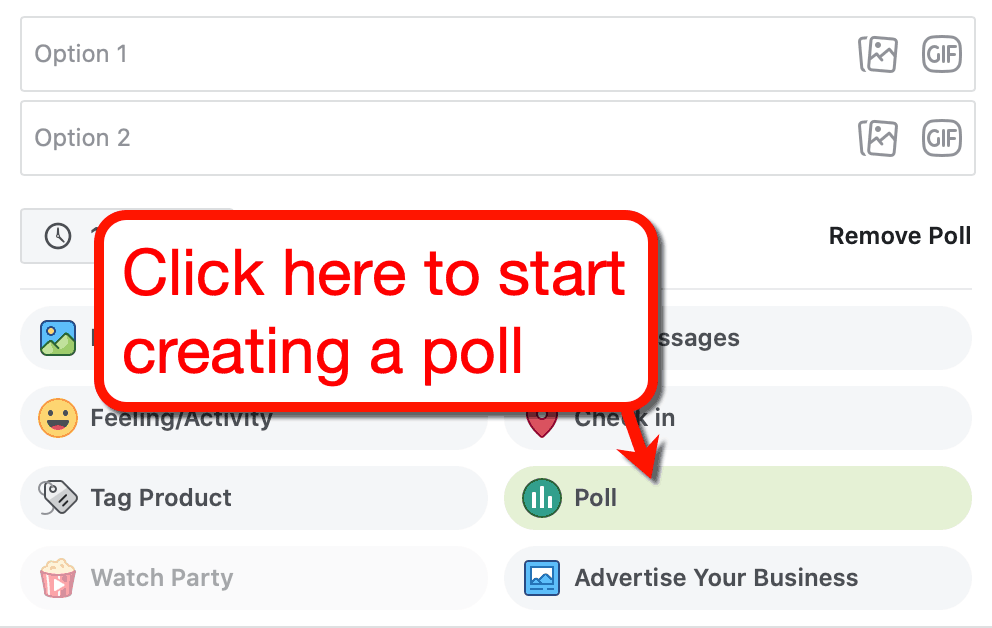 Polling Facebook