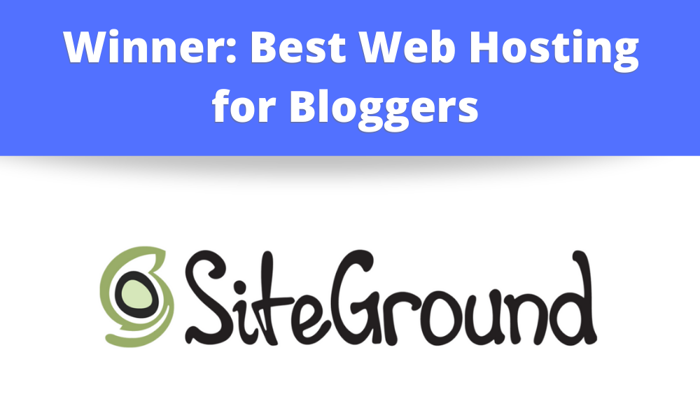Gewinner: Beste Webhosting-Firma für Blogger