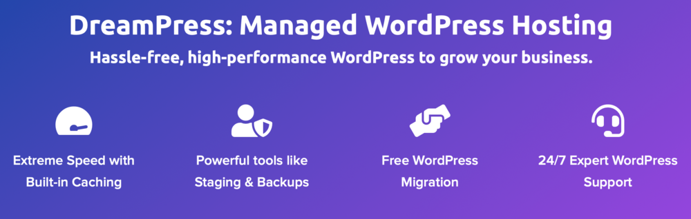 Găzduire WordPress DreamPress Managed