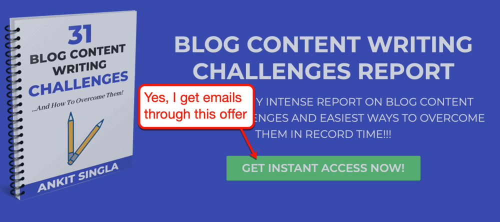 Informe de desafíos de redacción de contenido de blog