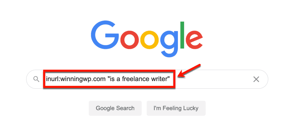 Procurando freelancers no Google