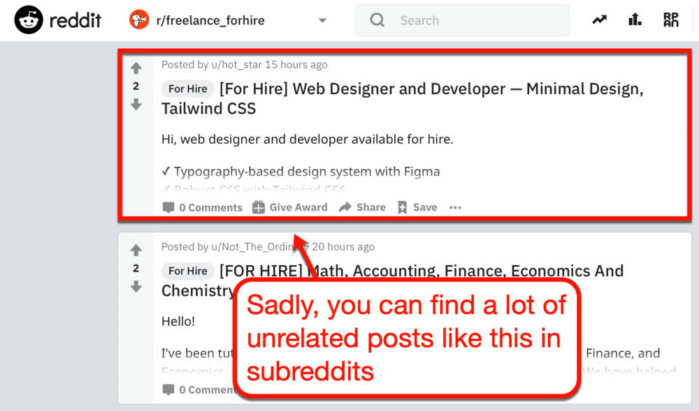Rédacteurs indépendants à embaucher Subreddit