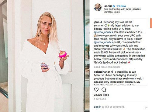 Influencer, die Ihre Marke unterstützen