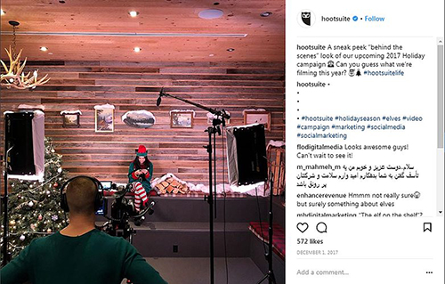 Hootsuite 的 Instagram 页面增加了电子商务销售额