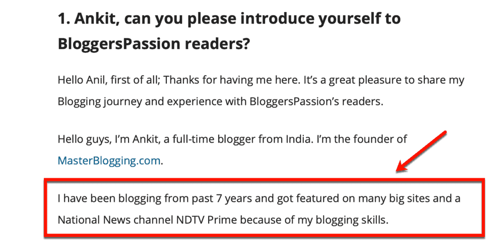BloggersPassion Interview Wprowadzenie