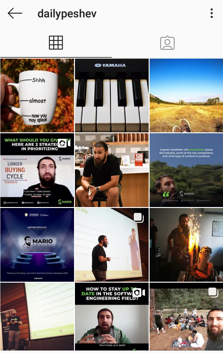 dailypeshev Instagram