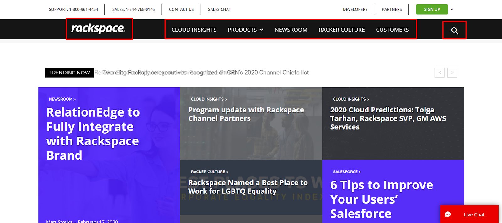 Rackspace博客