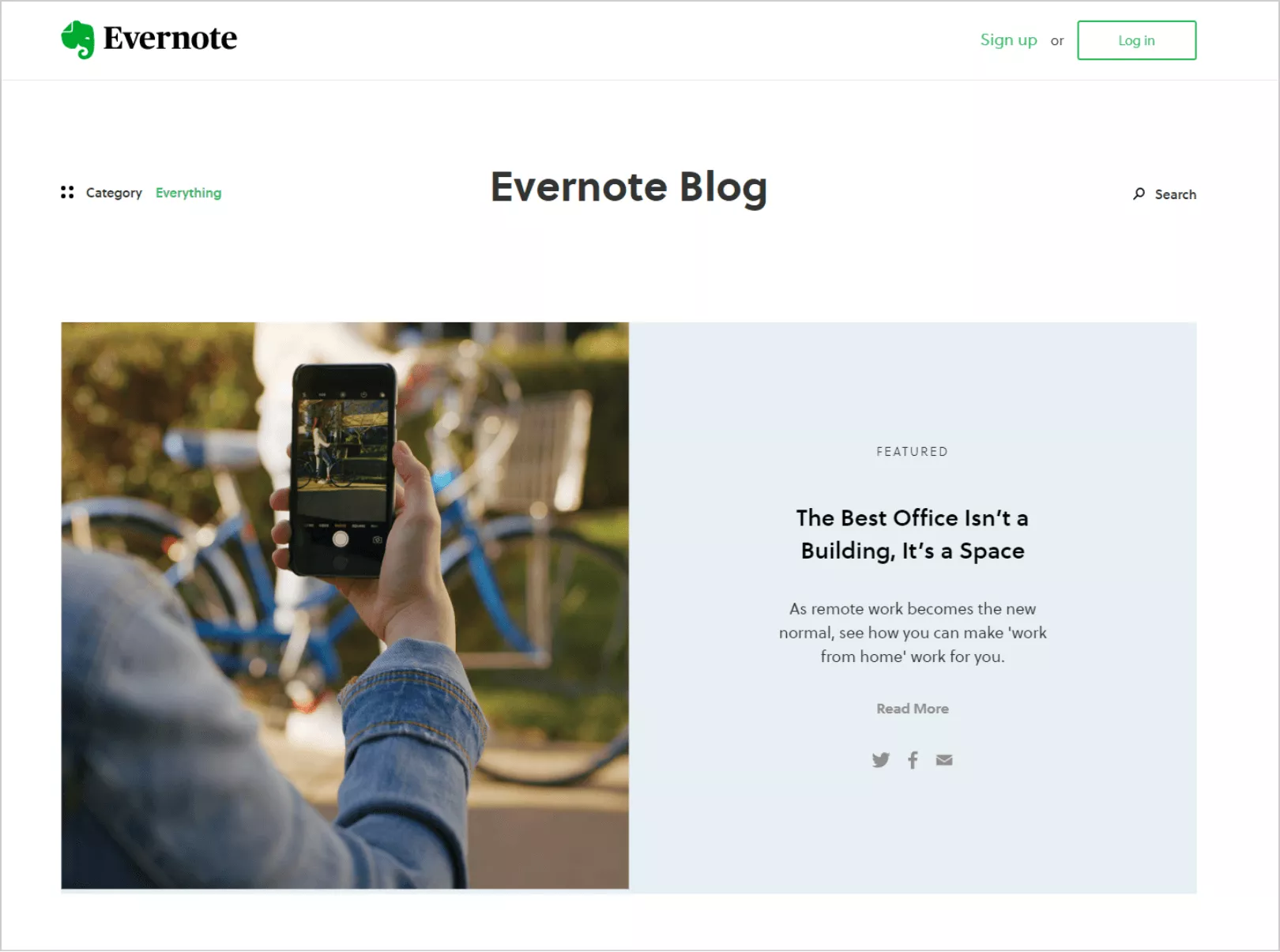 blog evernote
