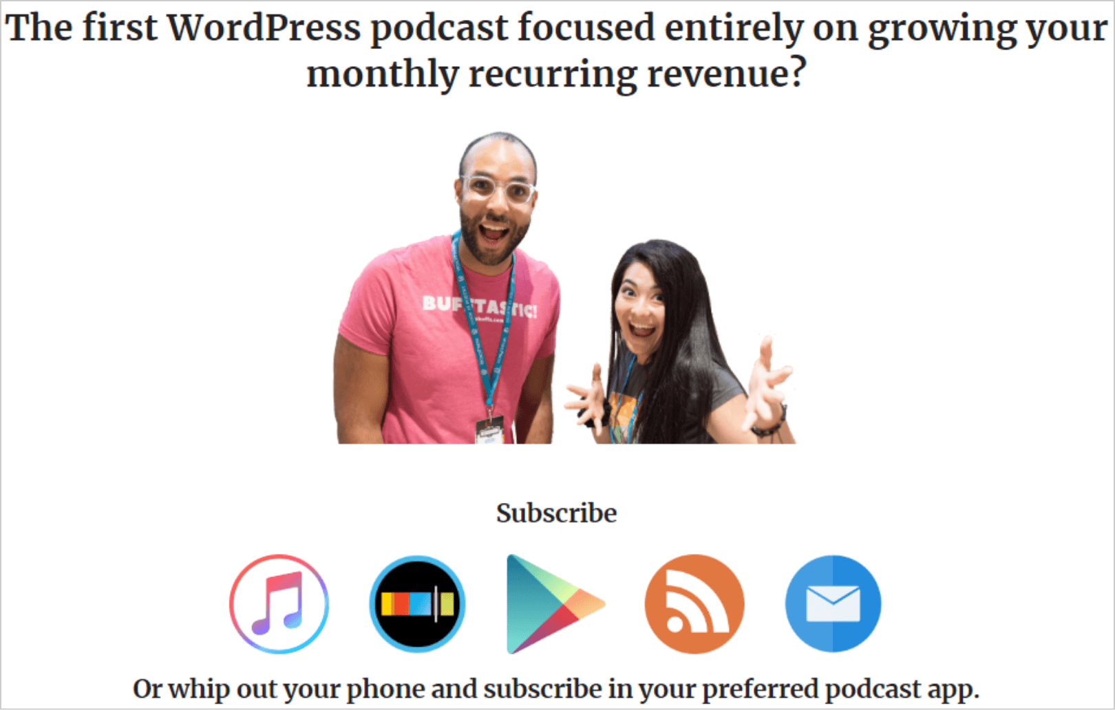 Podcast WPMRR WordPress