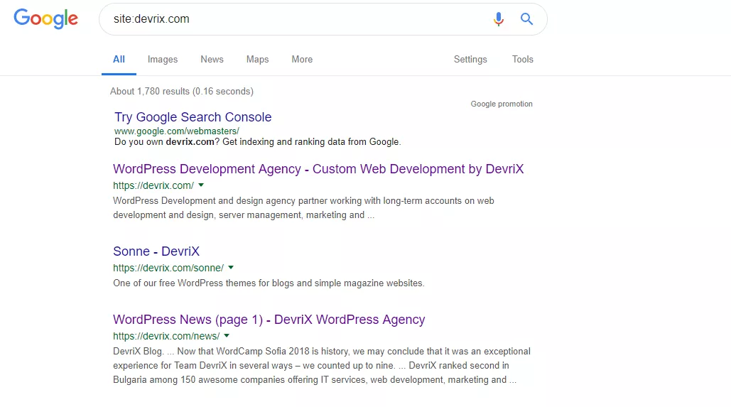 使用語法進行Google搜索