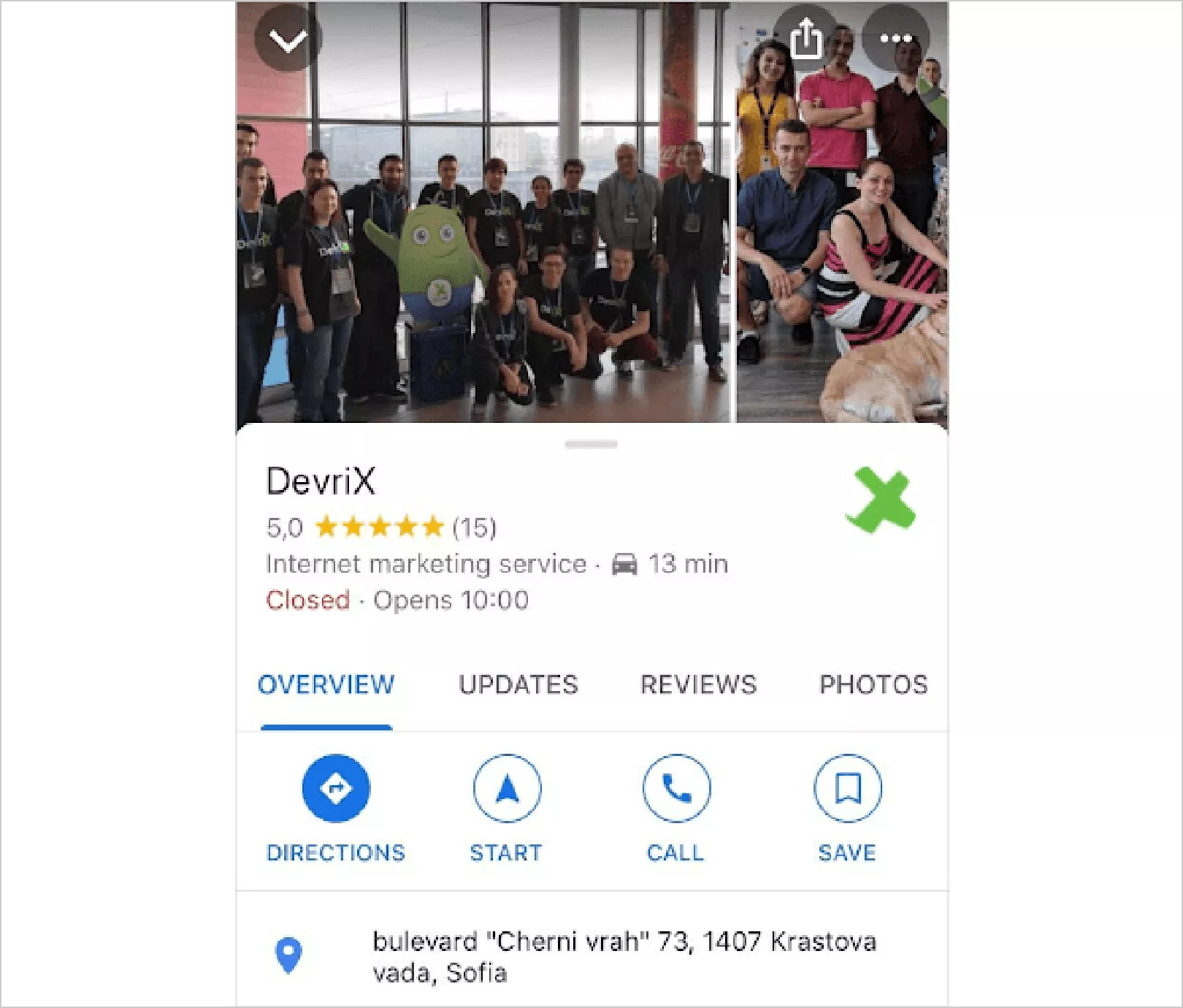 Google我的商家