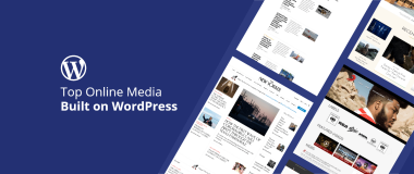 Top media online construit pe WordPress