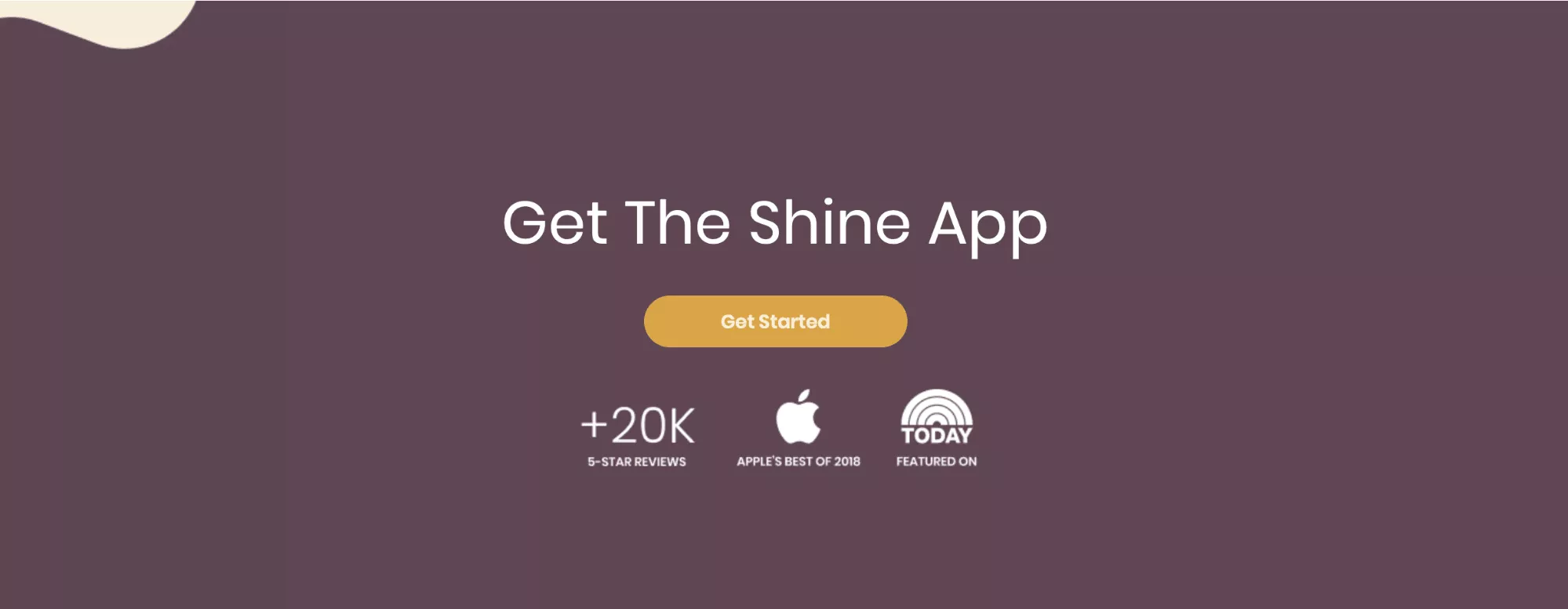 Holen Sie sich die Shine App