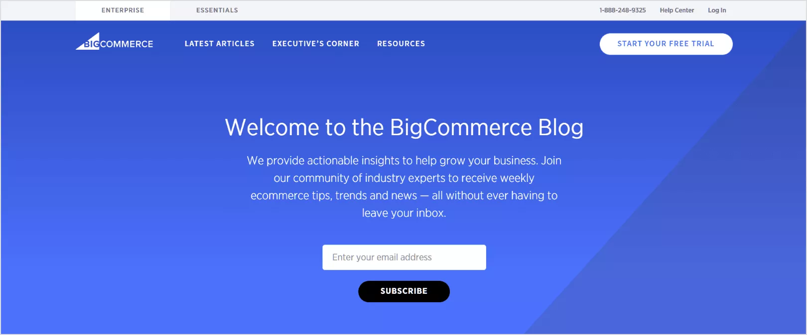 مدونة BigCommerce