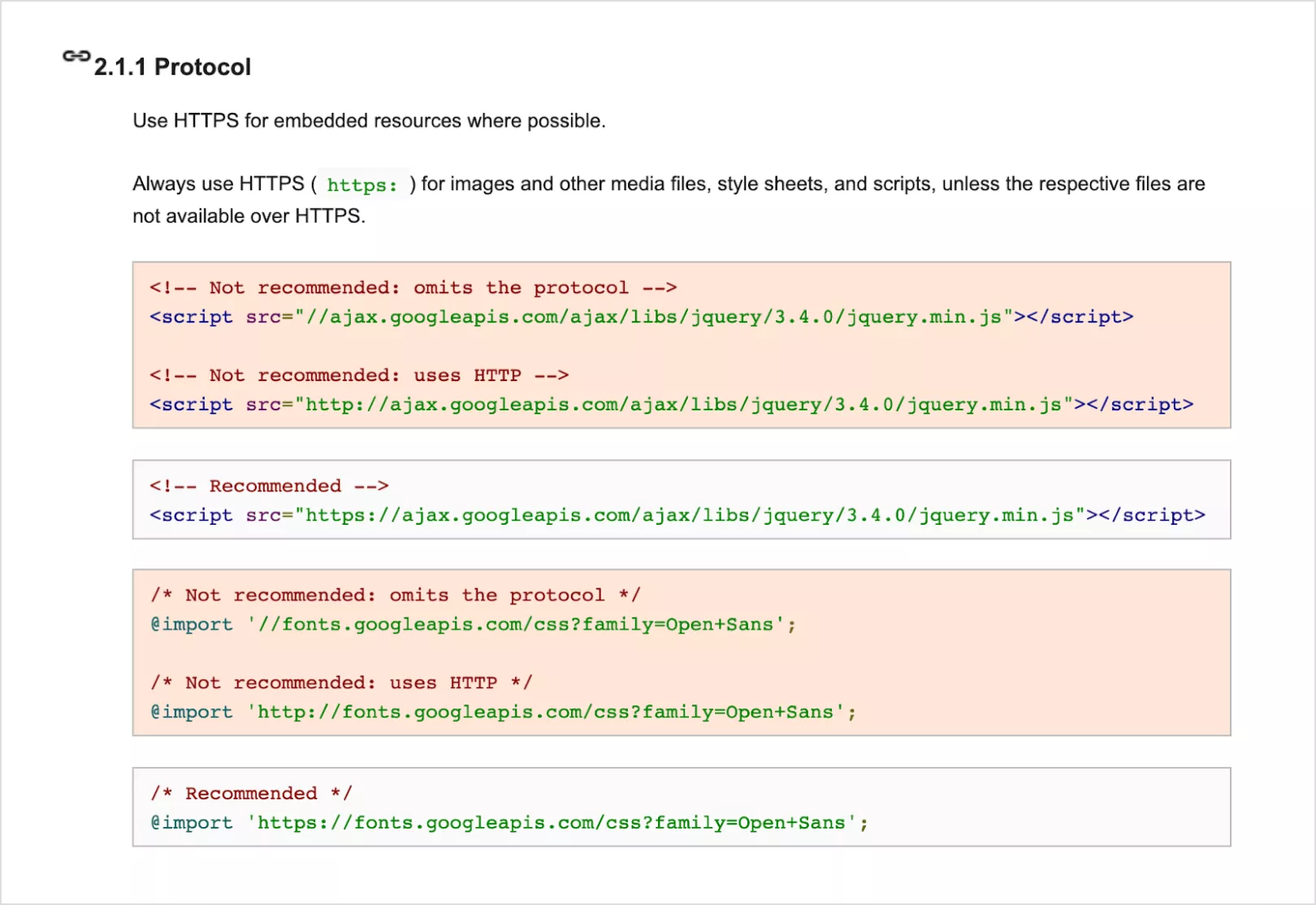 Guida allo stile di codifica HTML CSS di Google