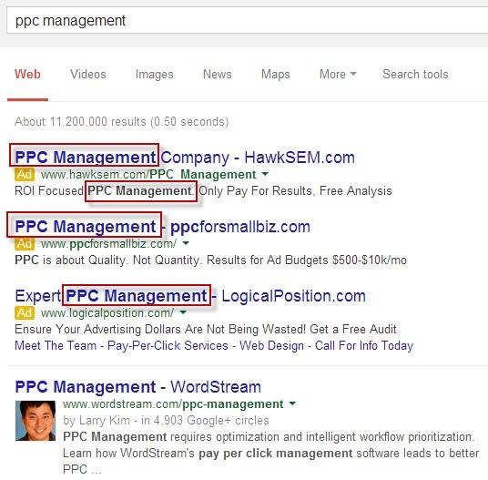 يخطئ AdWords في إدراج الكلمات الرئيسية الديناميكية