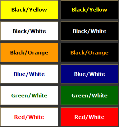 panduan warna pelengkap dari bannersnack