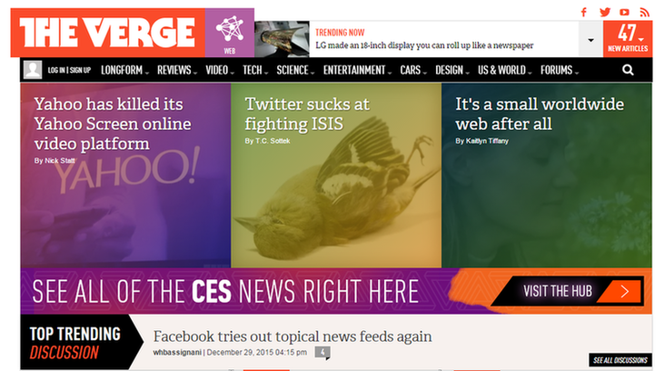 أخبار التسويق The Verge