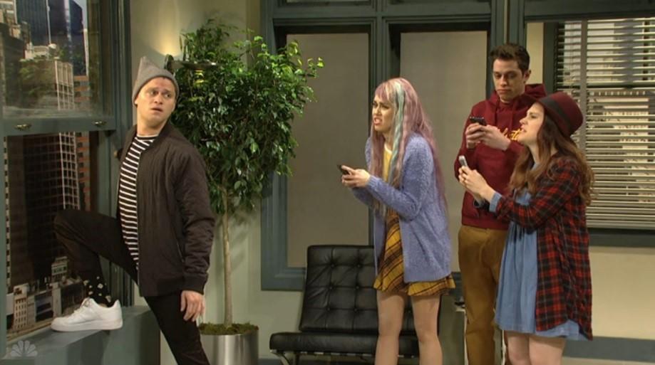 snl millennials cu smartphone skit