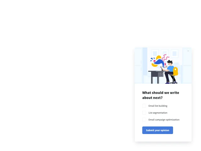 Getsitecontrol 설문 조사 양식을 사용하여 콘텐츠 아이디어를 수집하는 방법