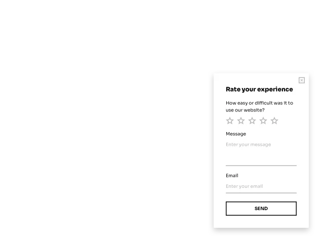 exemple d'enquête sur le nombre d'étoiles
