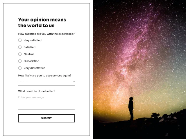 Envoyez des formulaires de sondage directement à vos abonnés et abonnés par e-mail à l'aide de Getform