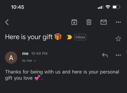Emoji в теме и сообщении Gmail