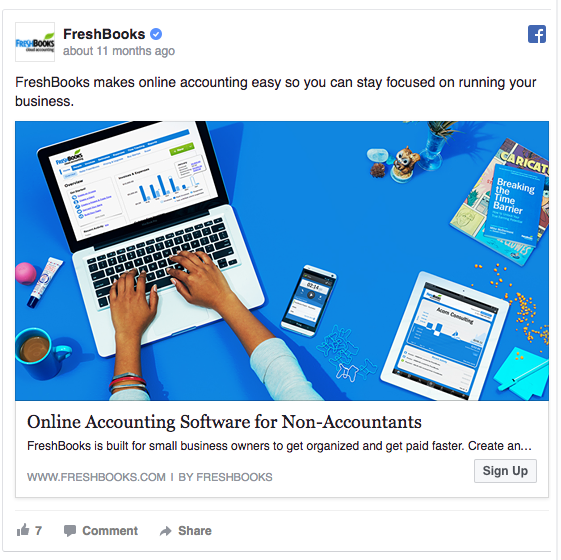 annonce facebook