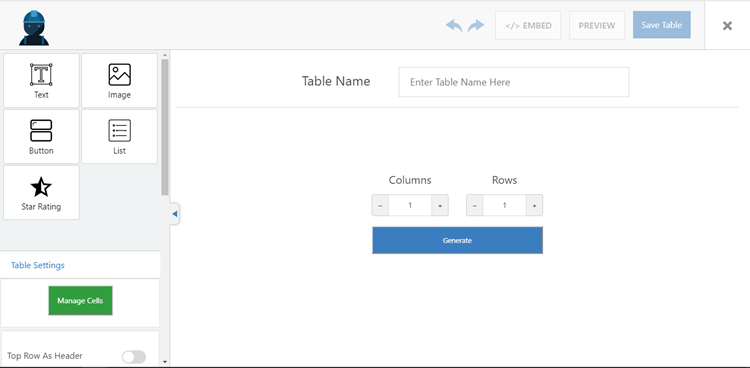 Wpテーブルビルダーを使用してwordpressでテーブルを追加する方法 Affde マーケティング