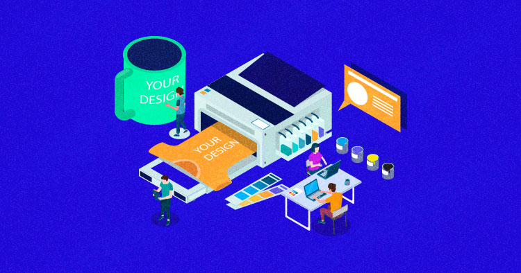 Trendige Print-on-Demand-Produkte