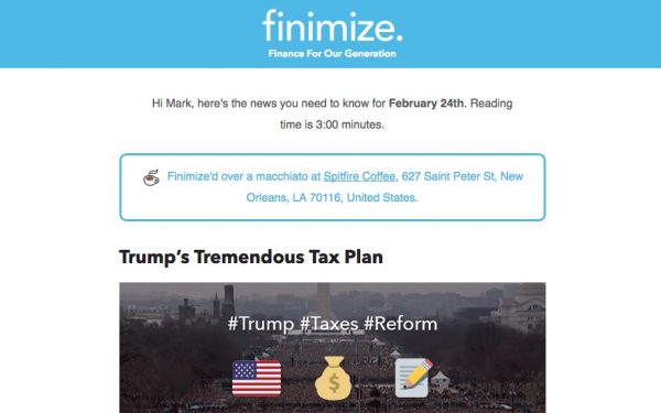 Finimize-newsletter