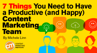 choses-ont-besoin-heureux-productif-equipe-marketing-de-contenu