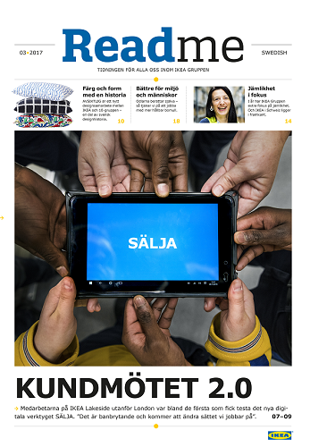 Okładka magazynu Readme